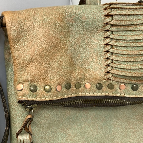 Patricia Nash Heritage Luzille Backpack Convertible Crossbody Bag Distressed Ltr - Picture 5 of 16